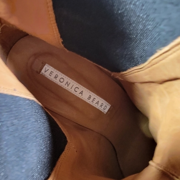 Veronica Beard Landon Calf Hair Leopard Print Booties Cone Heel Size 40.5 - Picture 14 of 17